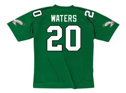 ANDRE WATERS Philadelphia Eagles 1990 Home Throwback NFL Football Jersey 