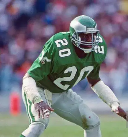 ANDRE WATERS Philadelphia Eagles 1990 Home Throwback NFL Football Jersey 