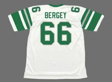 BILL BERGEY Philadelphia Eagles 1978 Away Throwback NFL Football Jersey 