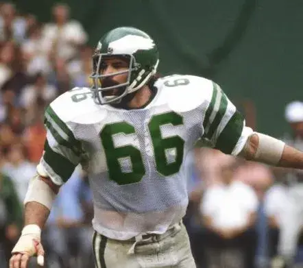 BILL BERGEY Philadelphia Eagles 1978 Away Throwback NFL Football Jersey 