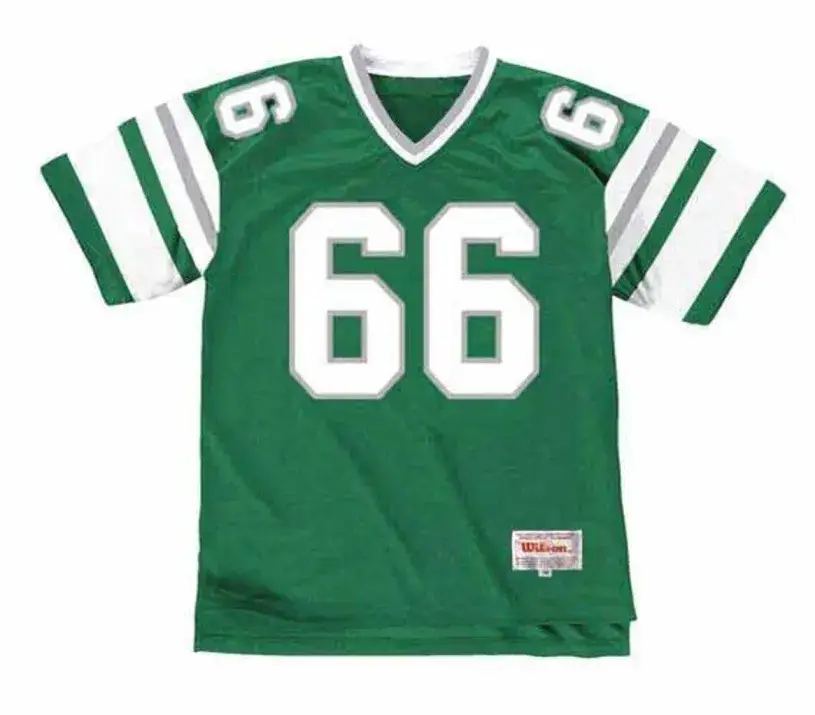 BILL BERGEY Philadelphia Eagles 1978 Home Throwback NFL Football Jersey