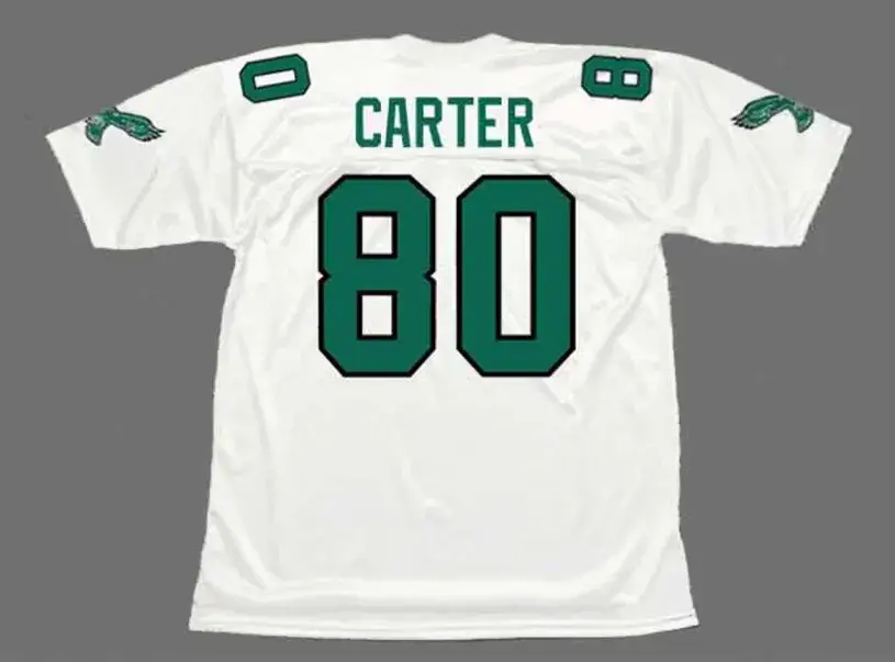 CRIS CARTER Philadelphia Eagles 1988 Throwback NFL Football Jersey 