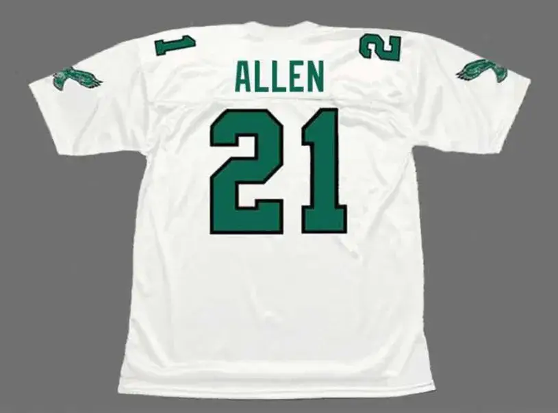 ERIC ALLEN Philadelphia Eagles 1994 Away Throwback NFL Football Jersey 