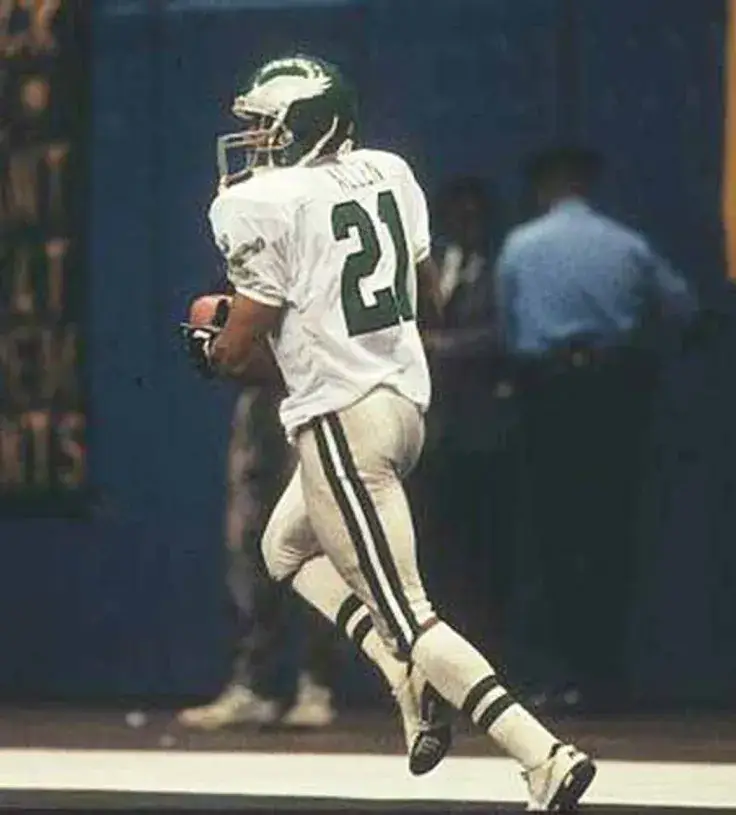 ERIC ALLEN Philadelphia Eagles 1994 Away Throwback NFL Football Jersey 