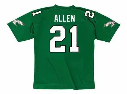 ERIC ALLEN Philadelphia Eagles 1994 Home Throwback NFL Football Jersey 