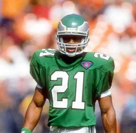 ERIC ALLEN Philadelphia Eagles 1994 Home Throwback NFL Football Jersey 