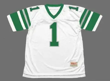 JALEN HURTS  Philadelphia Eagles 1980’s Away Throwback NFL Football Jersey