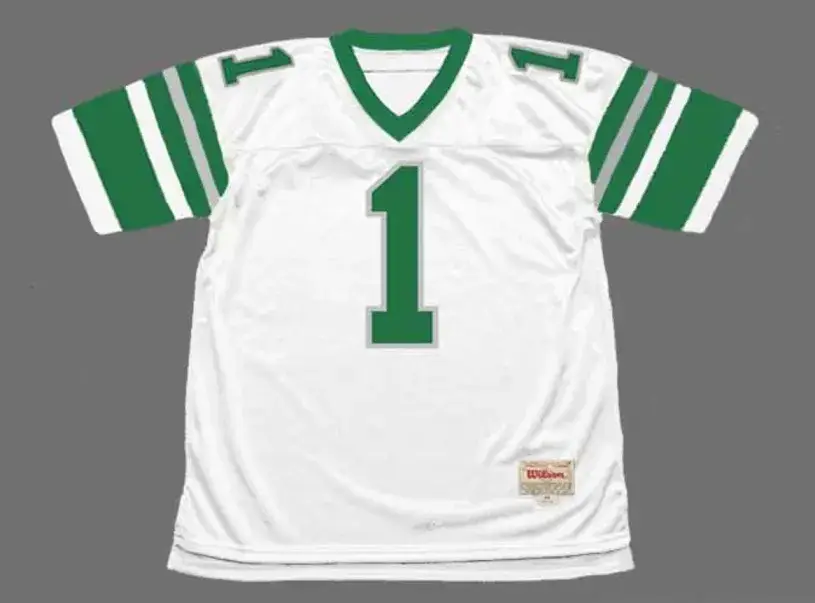 JALEN HURTS  Philadelphia Eagles 1980’s Away Throwback NFL Football Jersey