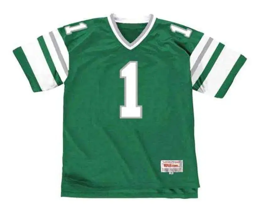 JALEN HURTS  Philadelphia Eagles 1980’s Home Throwback NFL Football Jersey
