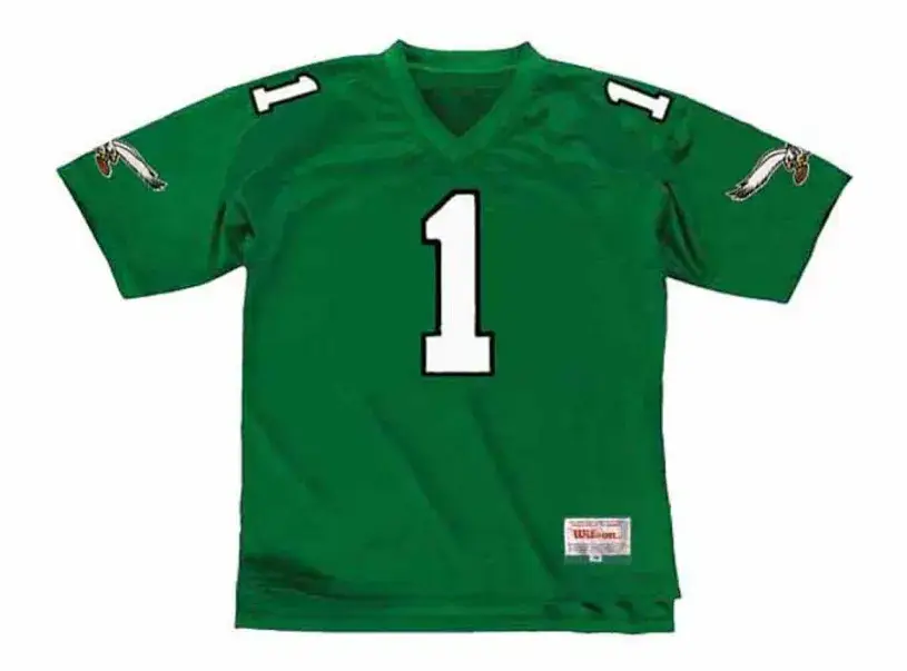 JALEN HURTS  Philadelphia Eagles 1990’s Home Throwback NFL Football Jersey