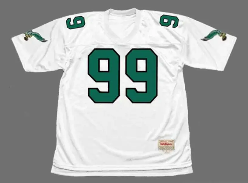 JEROME BROWN Philadelphia Eagles 1990 Throwback NFL Football Jersey