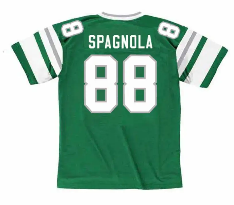 JOHN SPAGNOLA Philadelphia Eagles 1980 Throwback NFL Football Jersey 