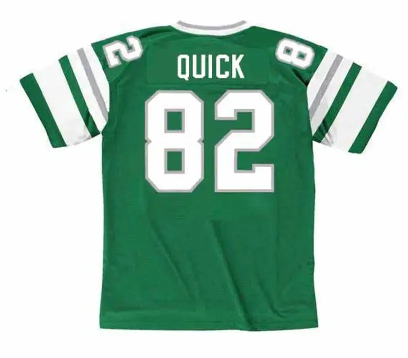MIKE QUICK Philadelphia Eagles 1983 Throwback NFL Football Jersey 