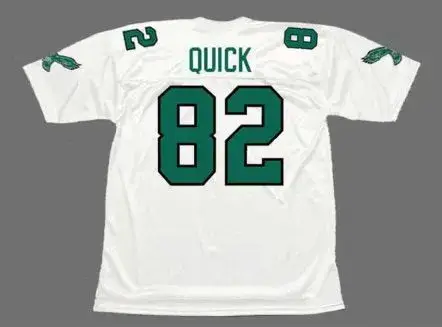 MIKE QUICK Philadelphia Eagles 1987 Throwback NFL Football Jersey 