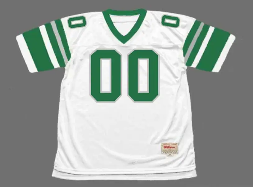 PHILADELPHIA EAGLES 1980’s Away Throwback NFL Jersey Customized “Any Name & Number(s)”