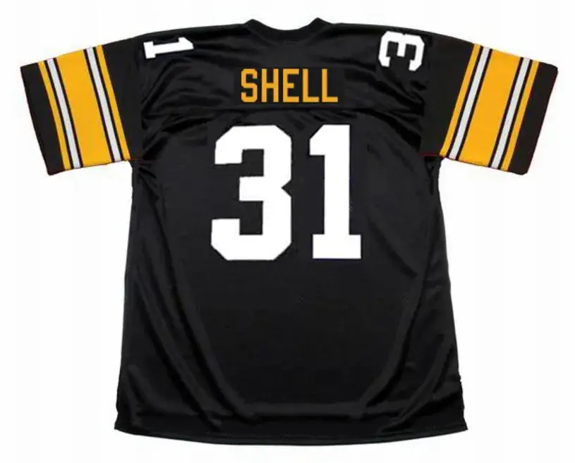 DONNIE SHELL Pittsburgh Steelers 1979 Throwback Home NFL Football Jersey 