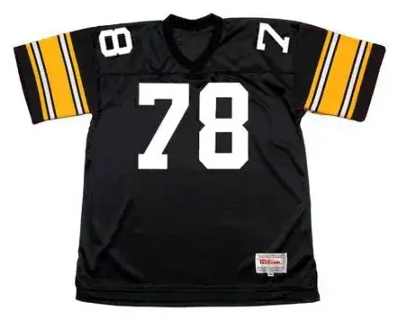 DWIGHT WHITE Pittsburgh Steelers 1979 Home NFL Football Throwback Jersey