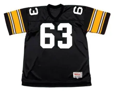 ERNIE HOLMES Pittsburgh Steelers 1974 NFL Football Throwback Jersey