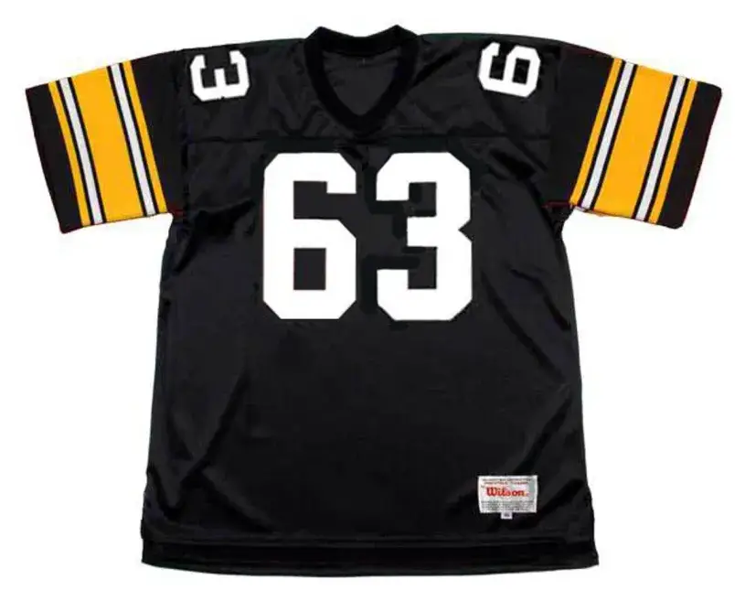 ERNIE HOLMES Pittsburgh Steelers 1974 NFL Football Throwback Jersey