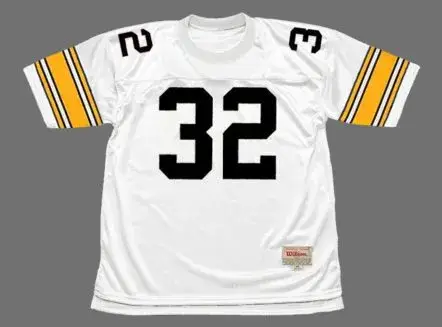 FRANCO HARRIS Pittsburgh Steelers 1975 Throwback Away NFL Football Jersey