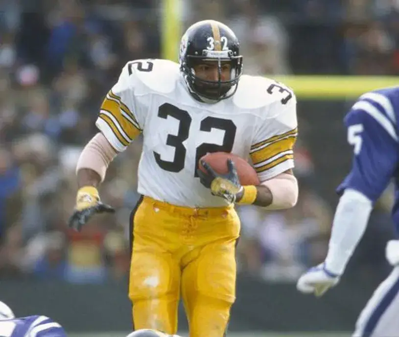 FRANCO HARRIS Pittsburgh Steelers 1975 Throwback Away NFL Football Jersey 