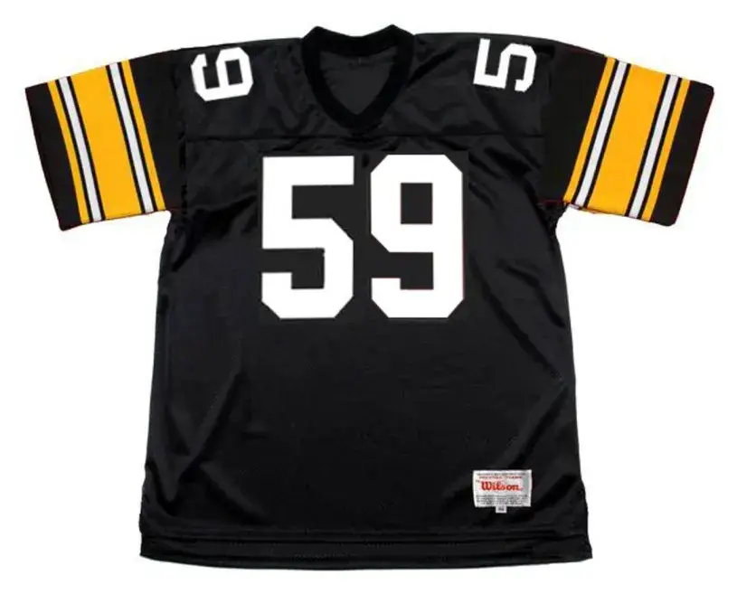 JACK HAM Pittsburgh Steelers 1979 Throwback Home NFL Football Jersey