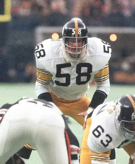 JACK LAMBERT Pittsburgh Steelers 1975 Throwback Away NFL Football Jersey 