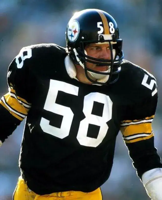JACK LAMBERT Pittsburgh Steelers 1979 Throwback Home NFL Football Jersey 