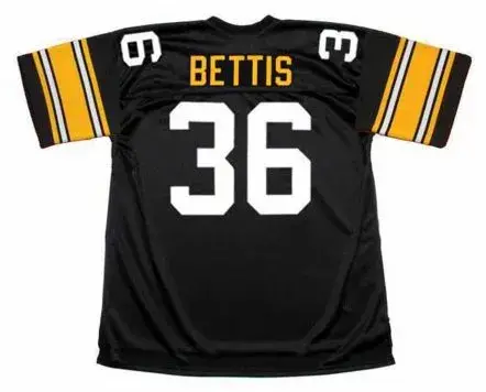 JEROME BETTIS Pittsburgh Steelers 1996 Throwback Home NFL Football Jersey 