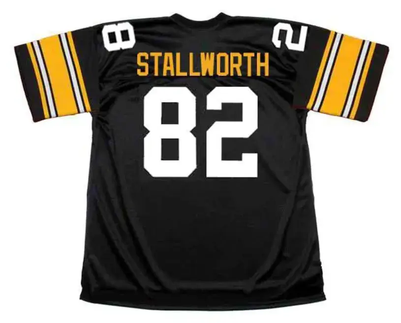 JOHN STALLWORTH Pittsburgh Steelers 1979 Throwback Home NFL Football Jersey 