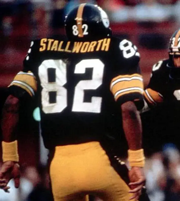 JOHN STALLWORTH Pittsburgh Steelers 1979 Throwback Home NFL Football Jersey 