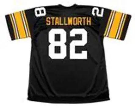 JOHN STALLWORTH Pittsburgh Steelers 1979 Throwback Home NFL Football Jersey 