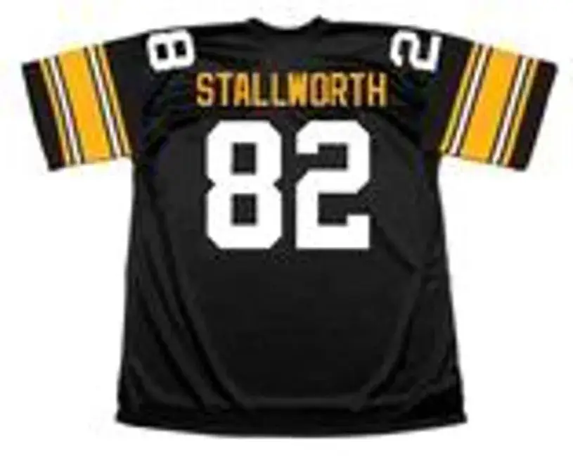 JOHN STALLWORTH Pittsburgh Steelers 1979 Throwback Home NFL Football Jersey 