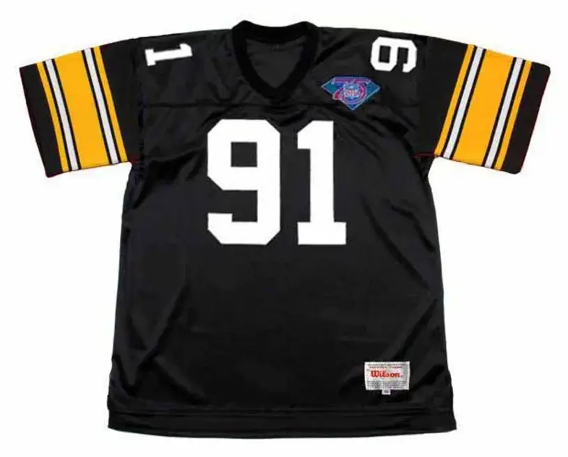 KEVIN GREENE Pittsburgh Steelers 1994 Throwback Home NFL Football Jersey