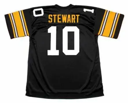 KORDELL STEWART Pittsburgh Steelers 1996 Throwback Home NFL Football Jersey 