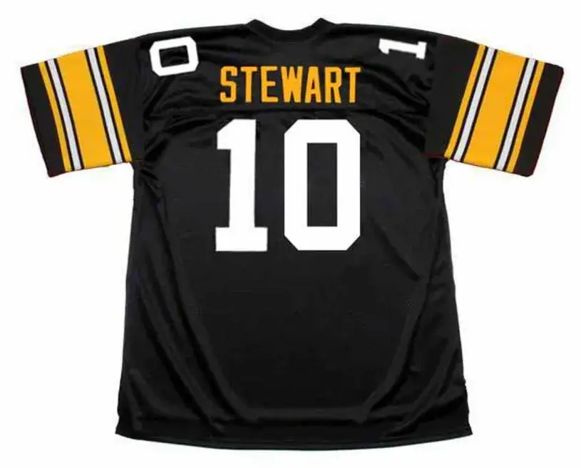 KORDELL STEWART Pittsburgh Steelers 1996 Throwback Home NFL Football Jersey 
