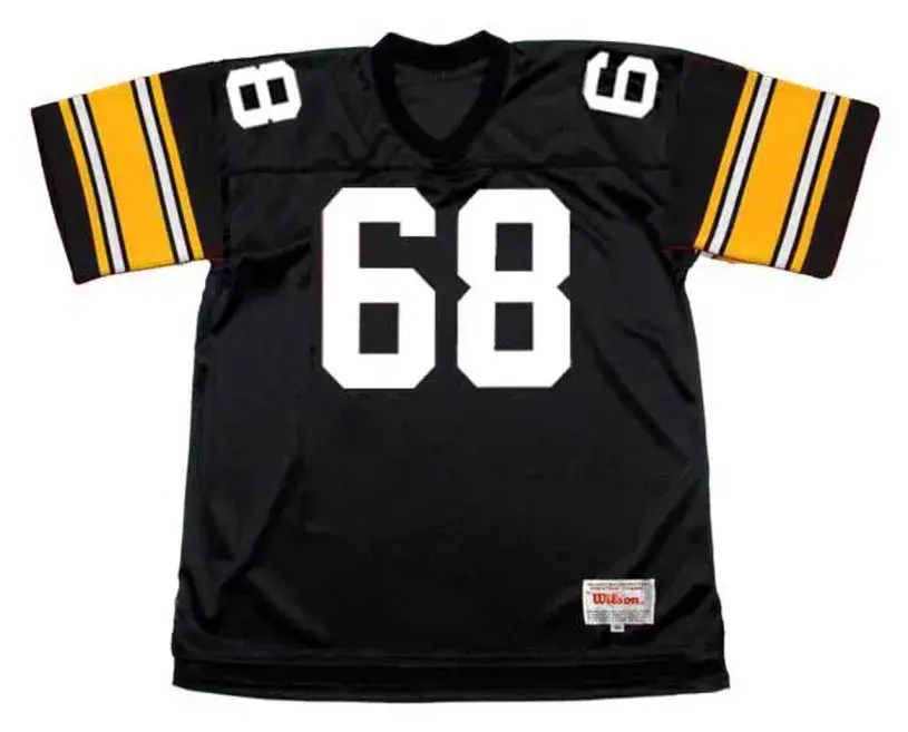 L.C. GREENWOOD Pittsburgh Steelers 1979 Throwback Home NFL Football Jersey