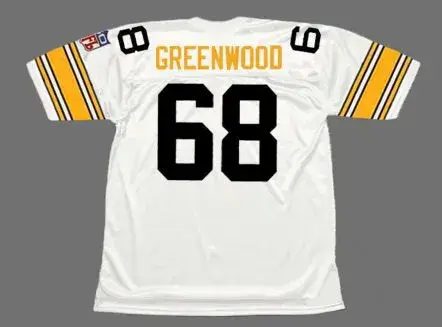 LC GREENWOD Pittsburgh Steelers 1969 Throwback NFL Football Jersey 