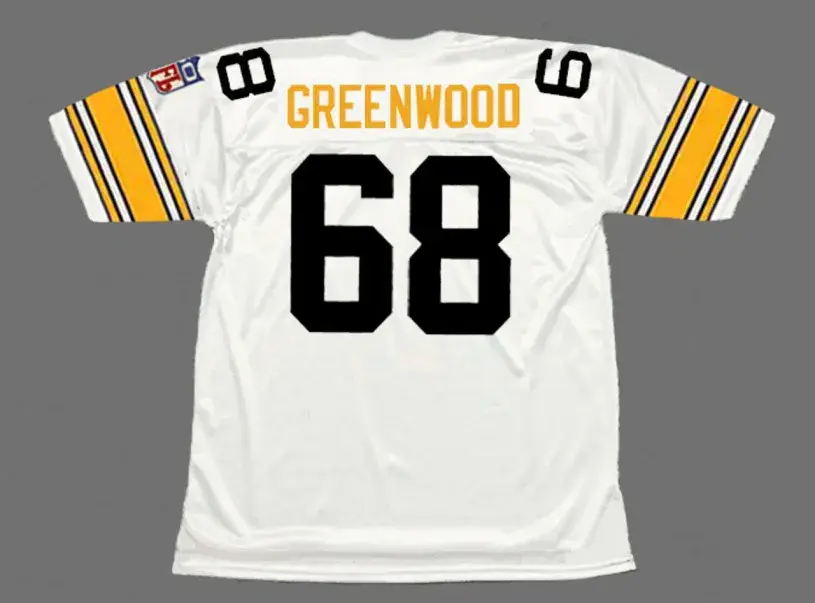LC GREENWOD Pittsburgh Steelers 1969 Throwback NFL Football Jersey 