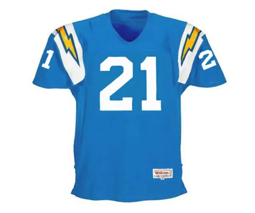 JOHN HADL San Diego Chargers 1969 Throwback NFL Football Jersey