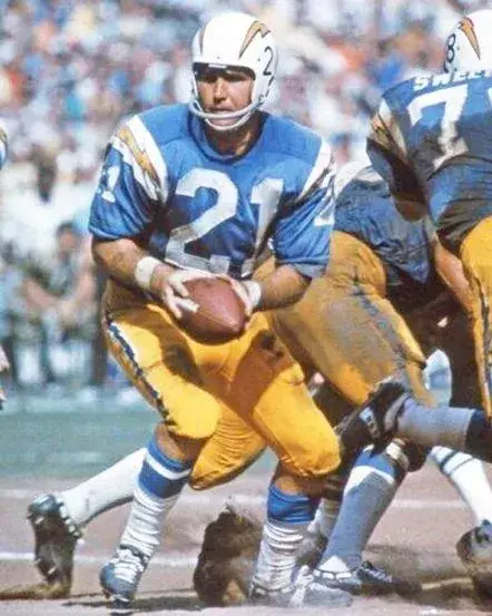 JOHN HADL San Diego Chargers 1969 Throwback NFL Football Jersey 