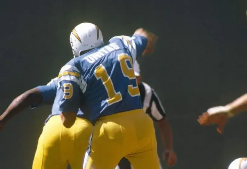 JOHNNY UNITAS San Diego Chargers 1973 Throwback NFL Football Jersey 