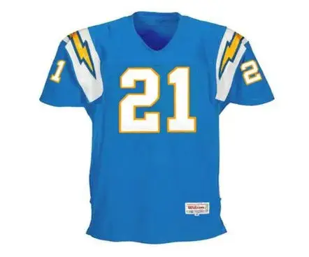 LADAINIAN TOMLINSON San Diego Chargers 2002 Home Throwback NFL Football Jersey
