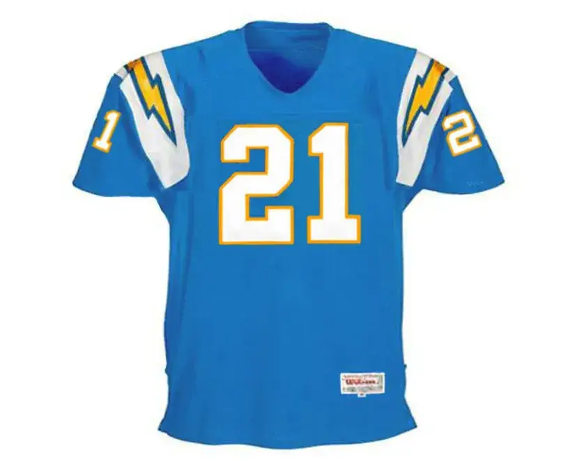 LADAINIAN TOMLINSON San Diego Chargers 2002 Home Throwback NFL Football Jersey
