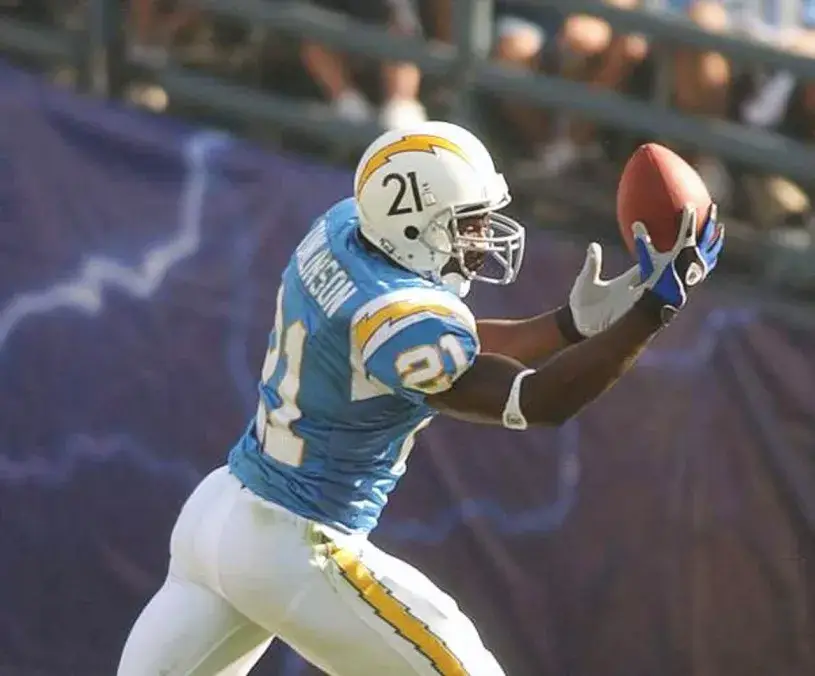 LADAINIAN TOMLINSON San Diego Chargers 2002 Home Throwback NFL Football Jersey 