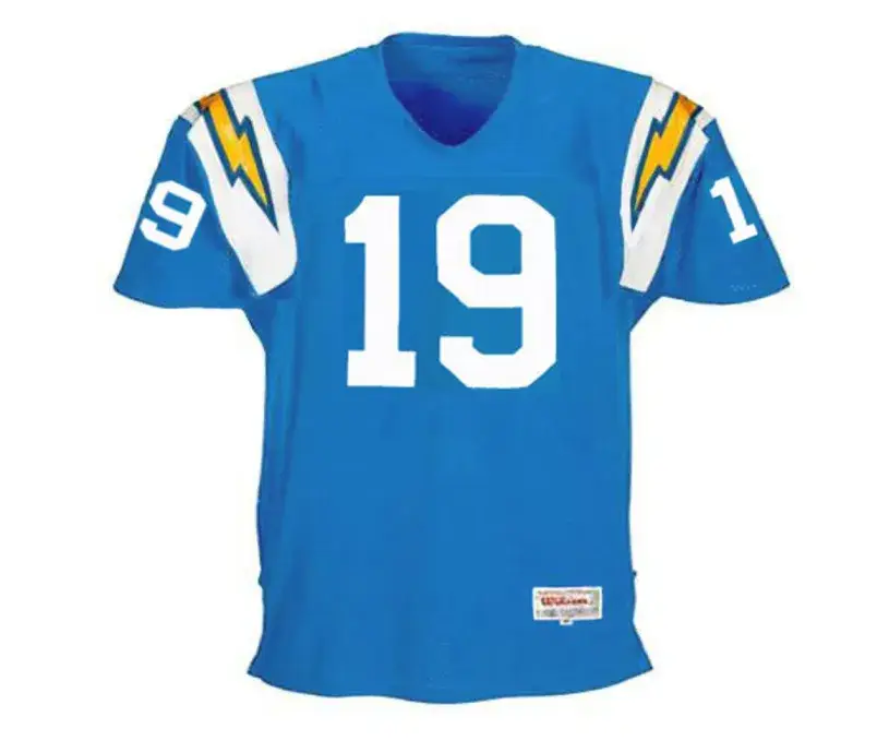 LANCE ALWORTH San Diego Chargers 1969 Throwback NFL Football Jersey