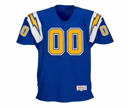 SAN DIEGO CHARGERS 1980’s Throwback NFL Jersey Customized “Any Name & Number(s)”