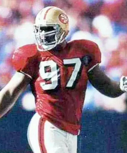 BRYANT YOUNG San Francisco 49ers 1994 Throwback Home NFL Football Jersey 