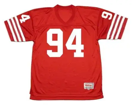 CHARLES HALEY San Francisco 49ers 1988 Throwback Home NFL Football Jersey