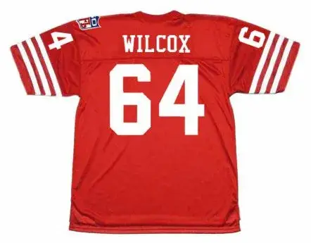 DAVE WILCOX San Francisco 49ers 1969 Throwback NFL Football Jersey 